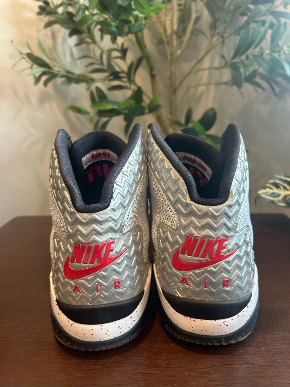 Air Jordan Spike Forty PE 'White Fire Red' White & Red Men’s Sneakers